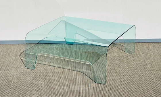 Image 1 of Coffee Table # Vintage 90s # Square Low Table