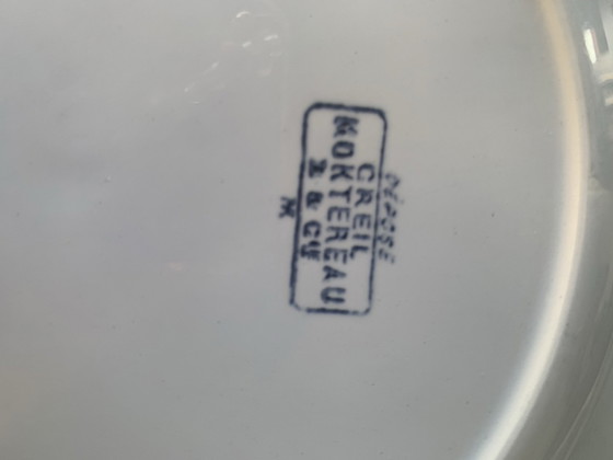 French Antique Plate – Creil Montereau, Crockery, Ceramic (photo 7 of 7)