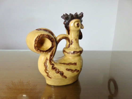 Céramique "Le Coq" Poterie Périgourdine, France, 1960 – Bougeoirs et chandeliers, Ceramic (photo 7 of 11)