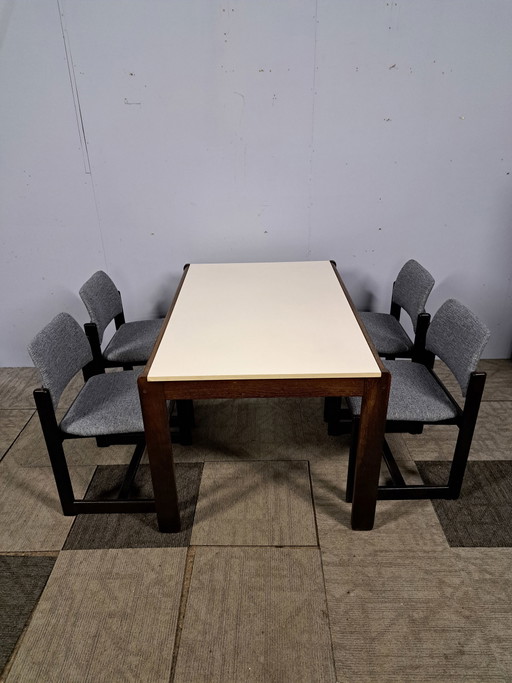 Juego de comedor vintage