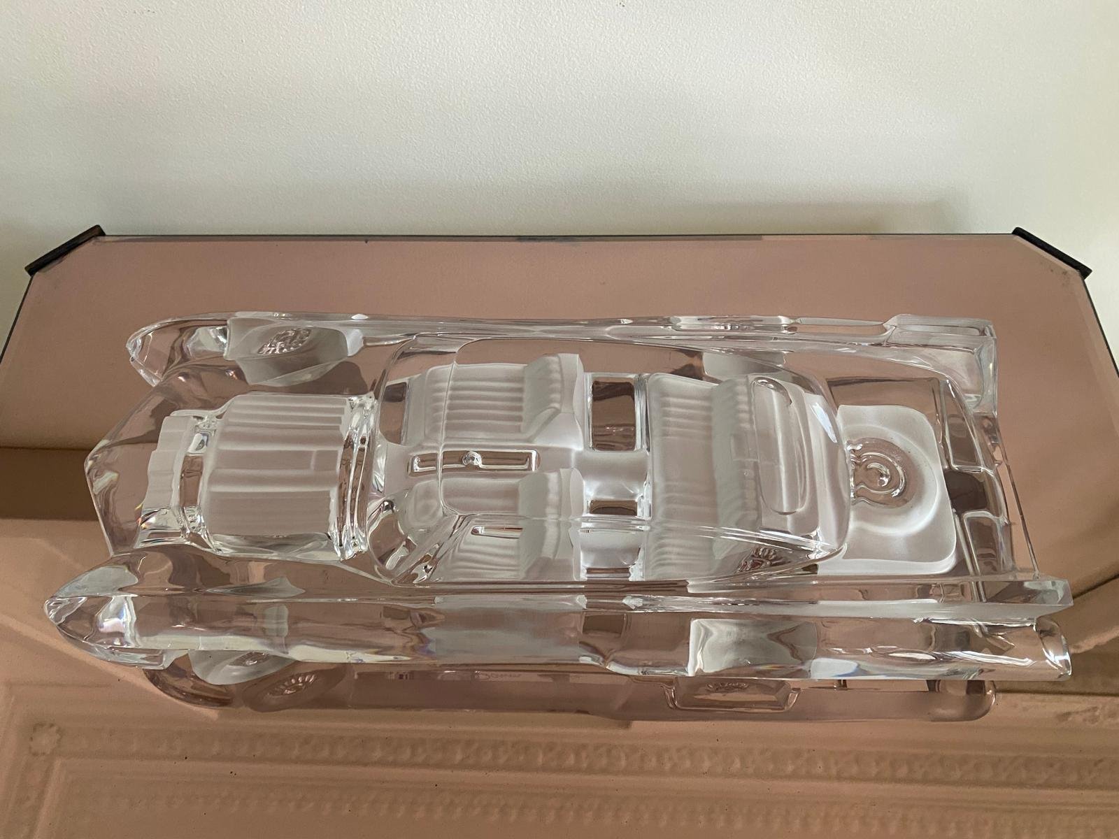 Daum France - Large Crystal Collection Car Cadillac Eldorado