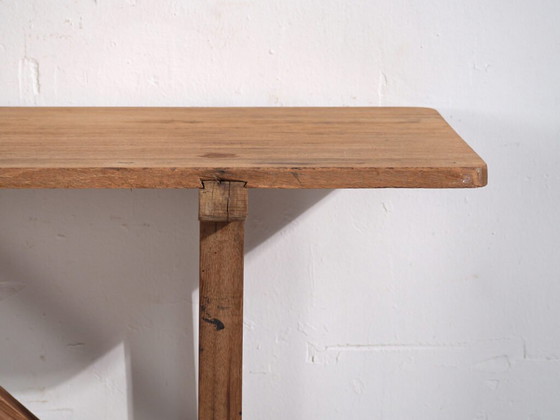 Antico tavolo da lavoro in legno giapponese - Periodo Taisho/Showa (ca. ) #1 – Console (photo 35 of 40)