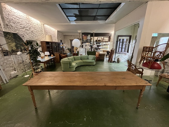 Image 1 of Tavolo da pranzo in pino da 3 metri