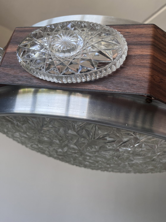Image 1 of Magnifique suspension vintage Lakro UFO style Space Age - années 60/70