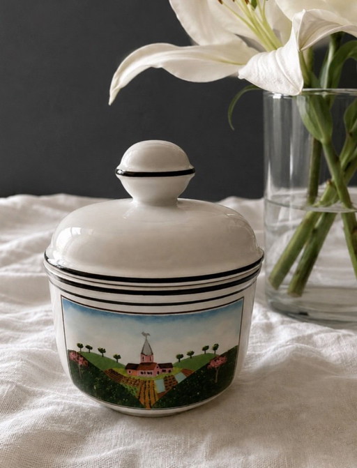 Zuckerdose im naiven Design von Villeroy & Boch