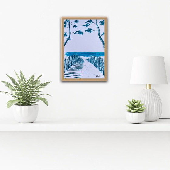 Image 1 of Inchiostro su carta bianca. Dimensioni 30x21 cm.