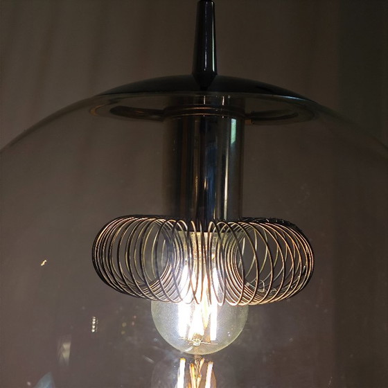 Lampada a sospensione vintage Peill & Putzler in vetro – Lampade a sospensione (photo 4 of 7)