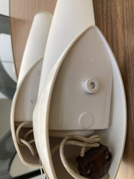 Image 1 of 2 appliques murales des années 1960 de Bo Niko