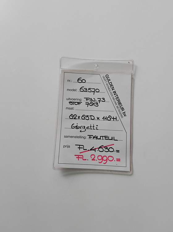 Image 1 of Fauteuil Giorgetti