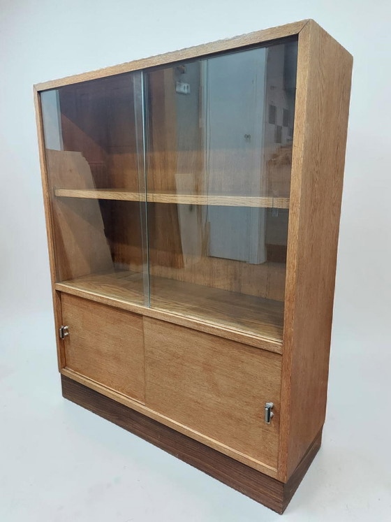 Image 1 of small bookcase, Art Deco cabinet, display cabinet