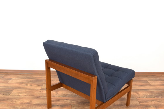 Image 1 of Mid Century Teak "Moduline" Modulaire Sofa van Ole Gjerløv-Knudsen & Torben Lind voor France & Søn, 1960S