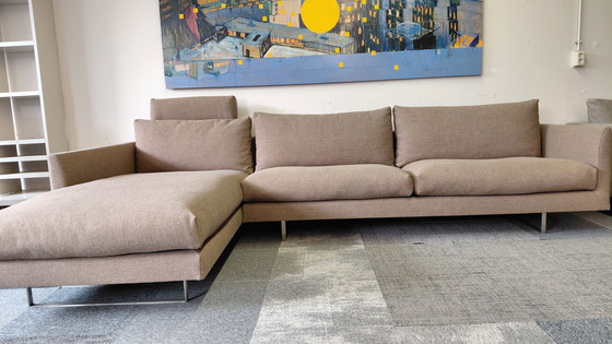 Image 1 of Montis Axel corner sofa refurbished brown