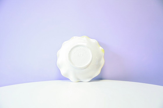 Vintage Yellow Ceramic Bowl – Crockery (photo 5 of 6)