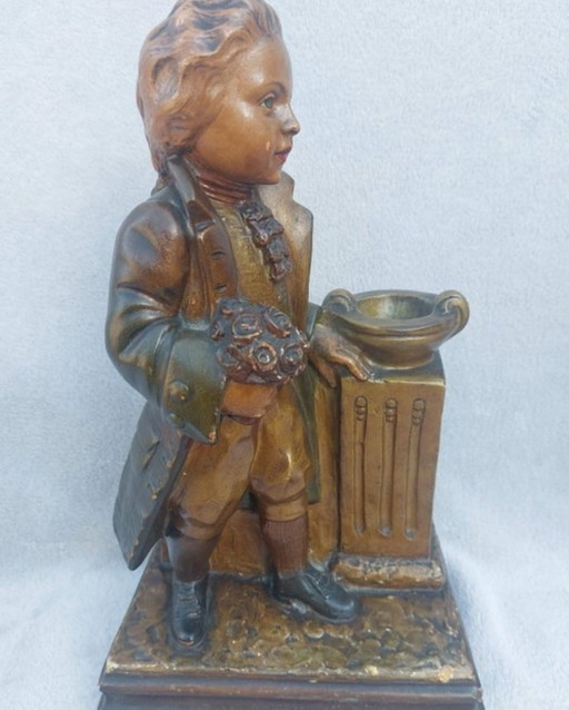Gustave Van Vaerenberch 1873/1927 Signiert 5,3 kg Gesamtgewicht – beeldhouwkunst, Other (photo 2 of 7)