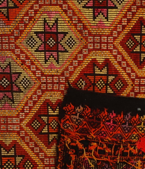 Vintage Anatolian Mut Kilim – Bold Geometric Handwoven Wool Flatweave Rug 354 x 244 cm – &Tradition (photo 10 of 10)