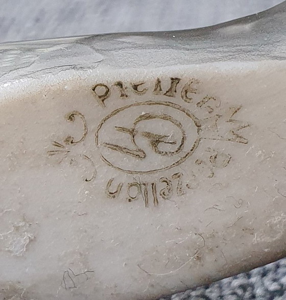 Image 1 of Figurine en porcelaine Pfeffer Gotha – Berger allemand (vers 1920-1940)