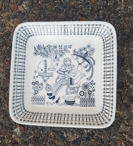 Image 1 of Bol en porcelaine d'Arabie, Finlande, années 1960