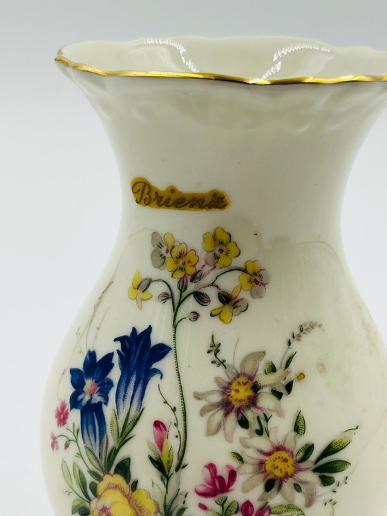 Duo of Cottier Frères Vases, Ceramic, Creme (photo 7 of 15)
