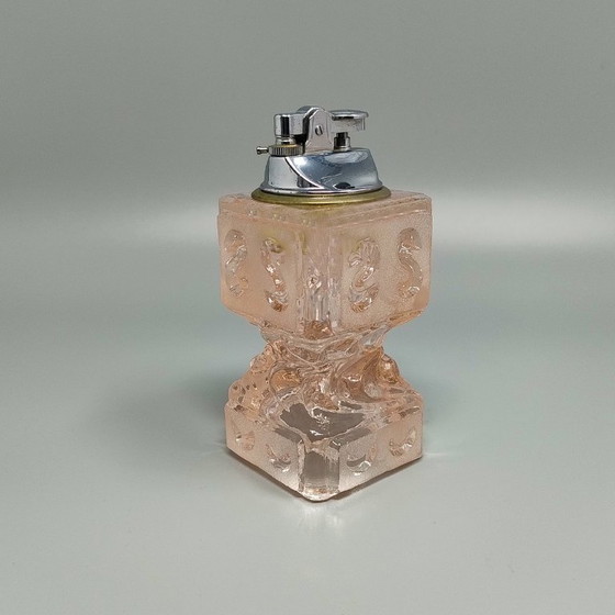 Image 1 of 1970s Stunning Smoking Set By Antonio Imperatore in Murano Glass. Made in Italy