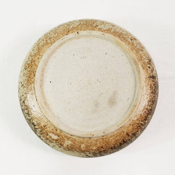 Image 1 of Grande ciotola in ceramica di metà secolo, Tromborg, Danimarca, anni '60.