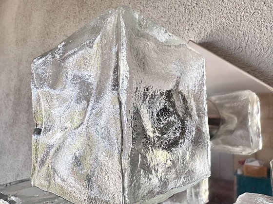 Image 1 of Vintage Kalmar Ice Cube Lamp