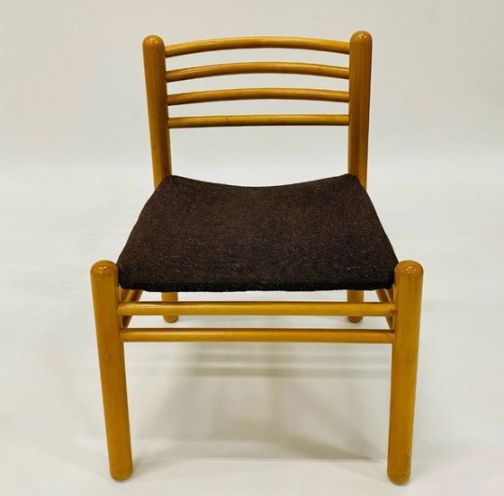 Image 1 of Jaren 70 eetkamerstoelen vintage