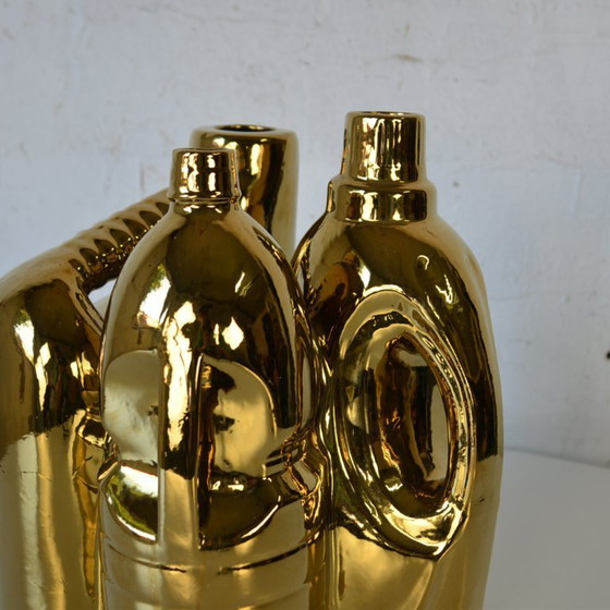 Image 1 of 1x bottle golden vase