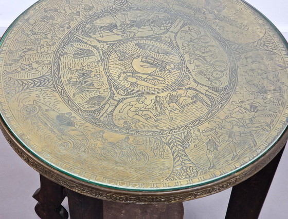 Image 1 of Tavolino Art Déco Amsterdam con piano in rame