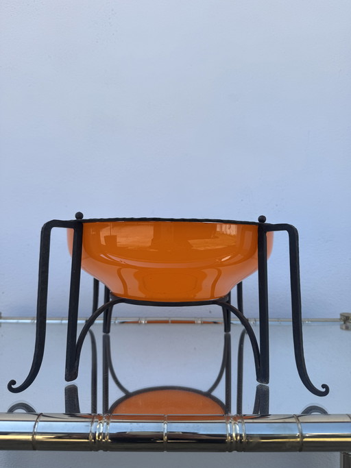 Ciotola con piedistallo in stile Art Déco KOLEK