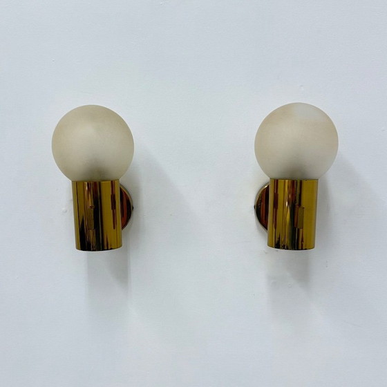 Image 1 of Coppia di applique Hans Agne Jackobsson , anni '70