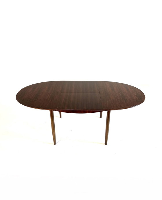 Image 1 of Table à manger extensible vintage en palissandre, Kondor Furniture '60