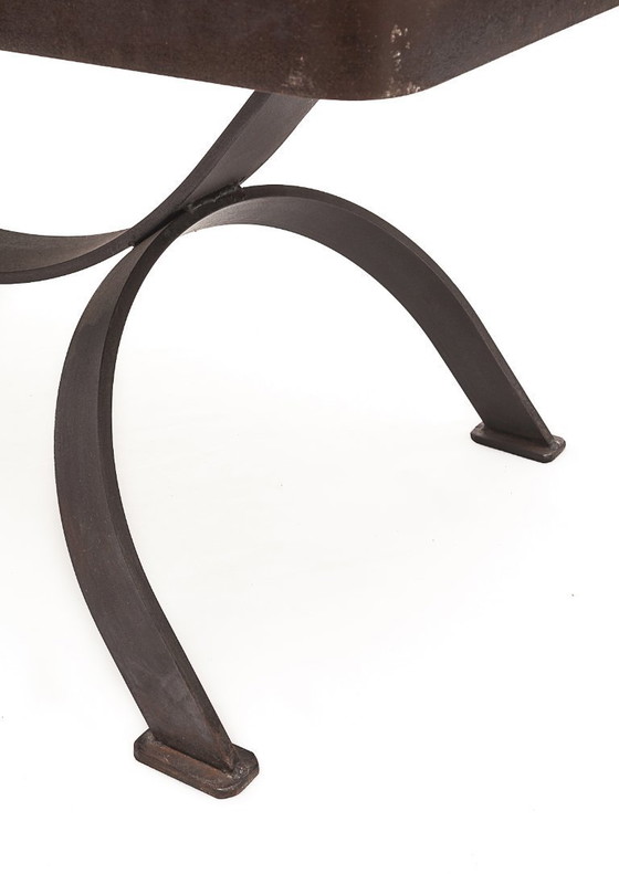 Image 1 of Brutalistischer Couchtisch von Adnet