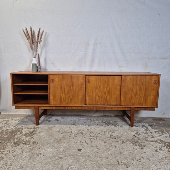 Image 1 of Vintage jaren 60 teak scandinavisch sideboard tv meubel