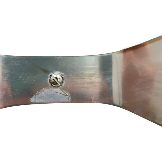 Image 1 of Vintage modernist WMF two-arm candle holder, Radtke model (1958), silver-plated, 1960s.