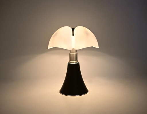 Lampe de Bureau Pipistrello Noire par Gae Aulenti pour Martinelli Luce