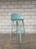 Muuto Nerd Barkruk (Lichtblauw Laag)