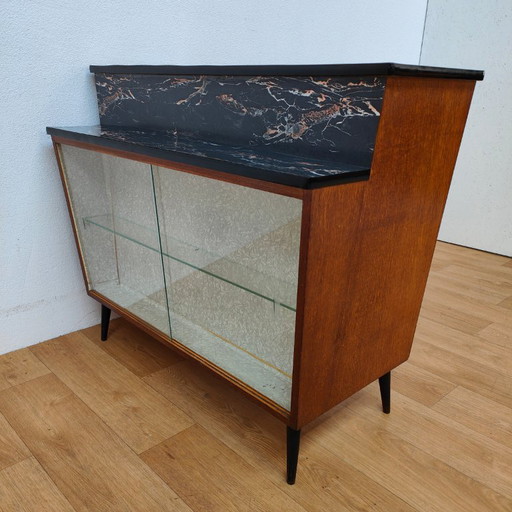 Meuble bar design Mid-Century double face, Meuble bar, Vitrine