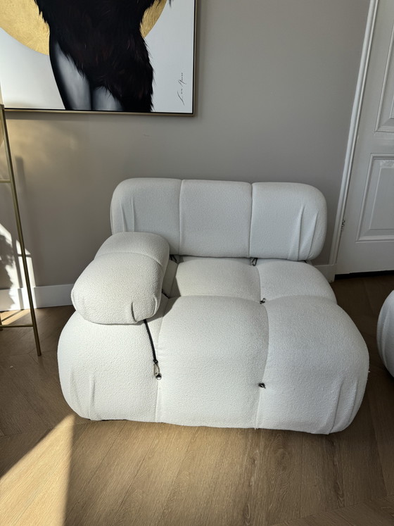 Diiiz Camelia Modulares 2-Sitzer-Sofa – Bouclé/gelockte Wolle – Camaleonda-Stil – Modulare Sofas, Textile (photo 9 of 9)