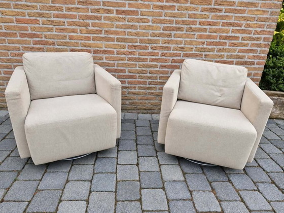 Walter Knoll Nelson Armchair (2x) – Cotton (photo 14 of 18)