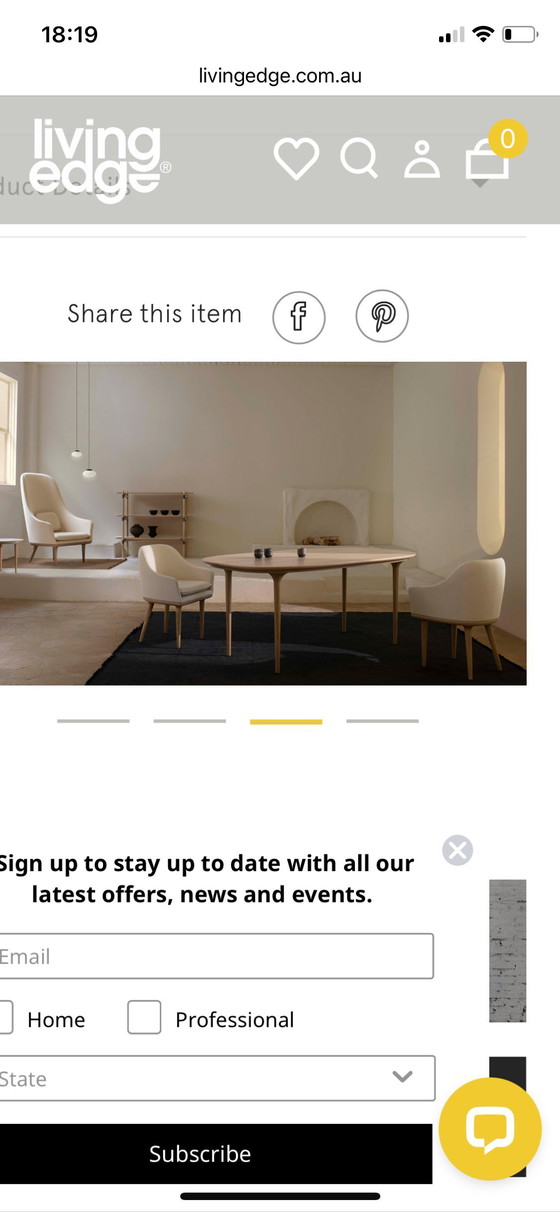 Image 1 of 2 piezas Space Copenhagen Stellar Works Lunar silla de respaldo alto