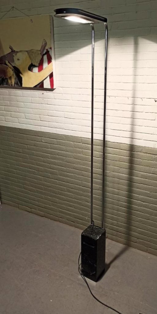 Postmodern Italian marble base floor Lamp