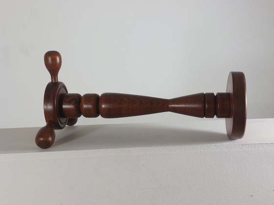 Image 1 of Portafiori vintage in legno contorto, anni '50