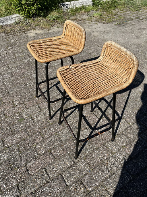 Taburetes de bar Rohe vintage