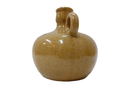 Empty Stoneware bottle, Isla del Tesoro - Ron de Cuba