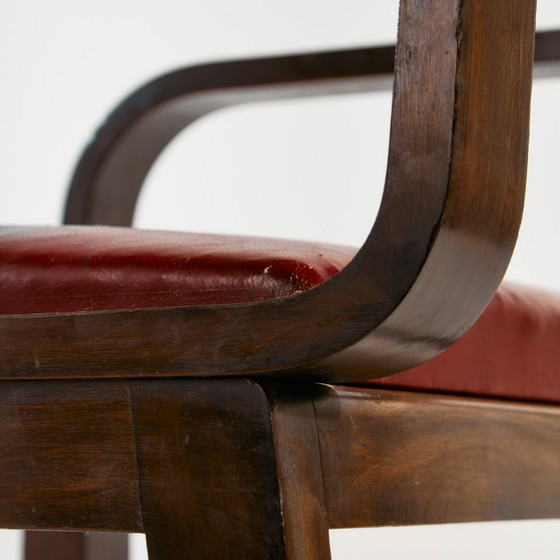 Image 1 of MK10478 Escritorio y sillón Art Déco, Juego de 2