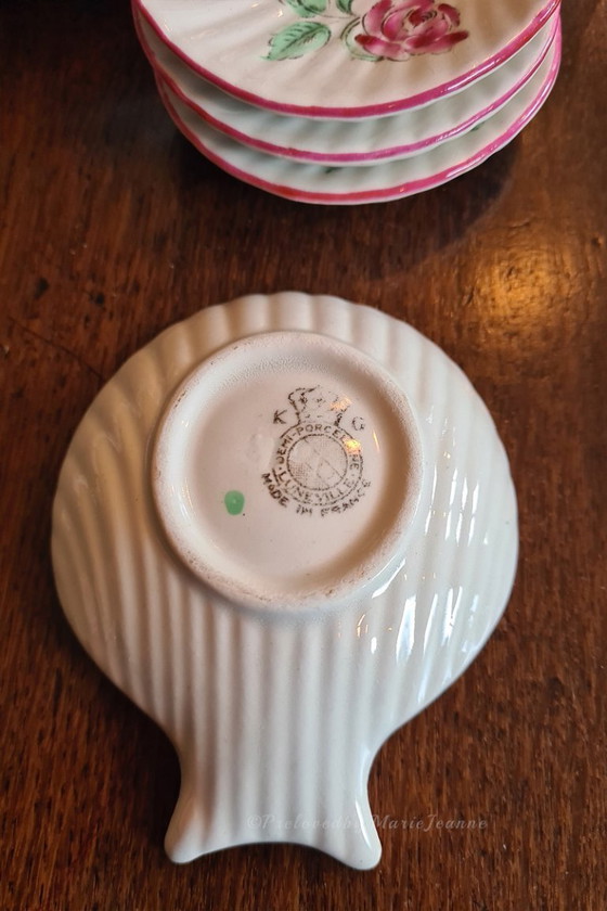 Image 1 of 8x Peceras de semiporcelana K&G Lunéville