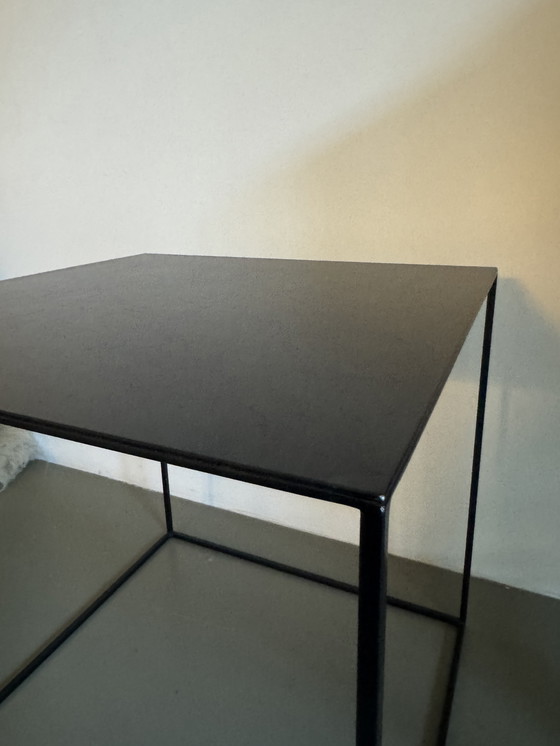 Image 1 of Schwarzer Stahl Beistelltisch Zeus (Italien)