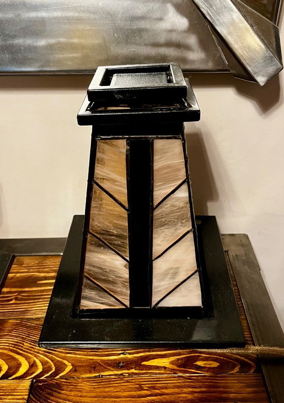 Image 1 of Tiffany style lamp ELAL CREATIONS