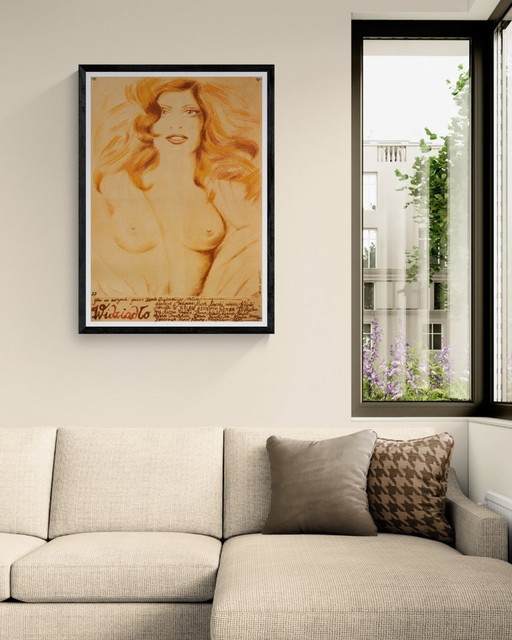 Il Fantasma (Widziadło) – Poster originale del film vintage del 1983 di Maria Mucha-Ihnatowicz – Poster (photo 2 of 8)