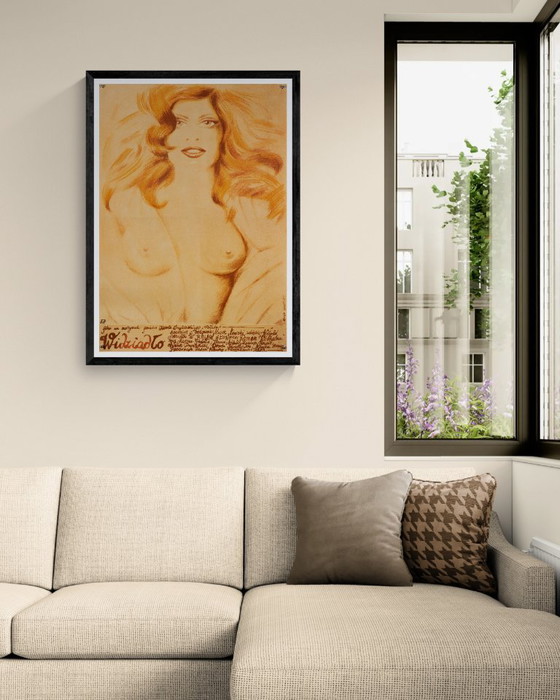 Il Fantasma (Widziadło) – Poster originale del film vintage del 1983 di Maria Mucha-Ihnatowicz – Poster (photo 2 of 8)